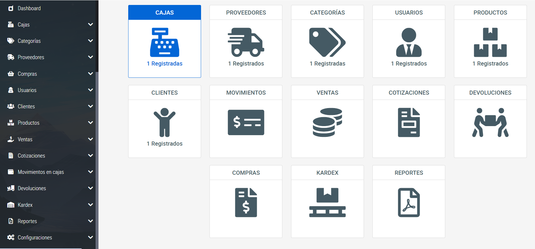 Sistema de Ventas, Facturación e Inventario